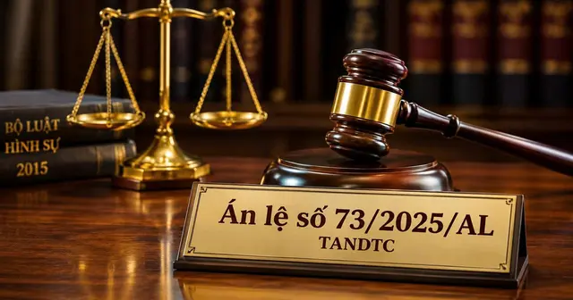 Án lệ 73/2025/AL: Cố tình thực hiện tội phạm đến cùng