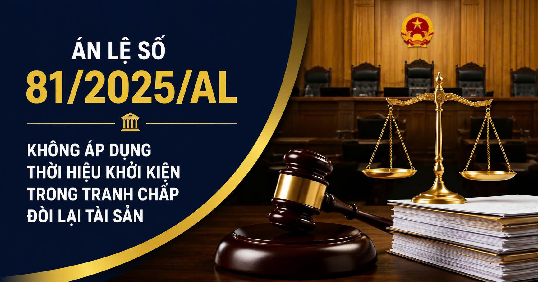 Án lệ 81/2025/AL: Xác định tranh chấp đòi lại tài sản