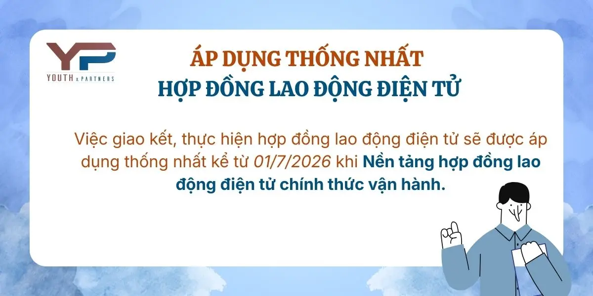 Áp dụng thống nhất hợp đồng lao động điện tử