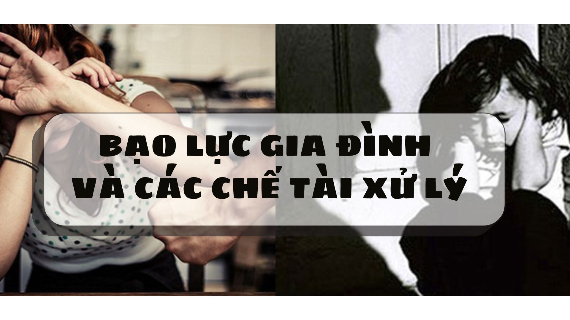 Bạo lực gia đình và chế tài xử lý theo quy định pháp luật