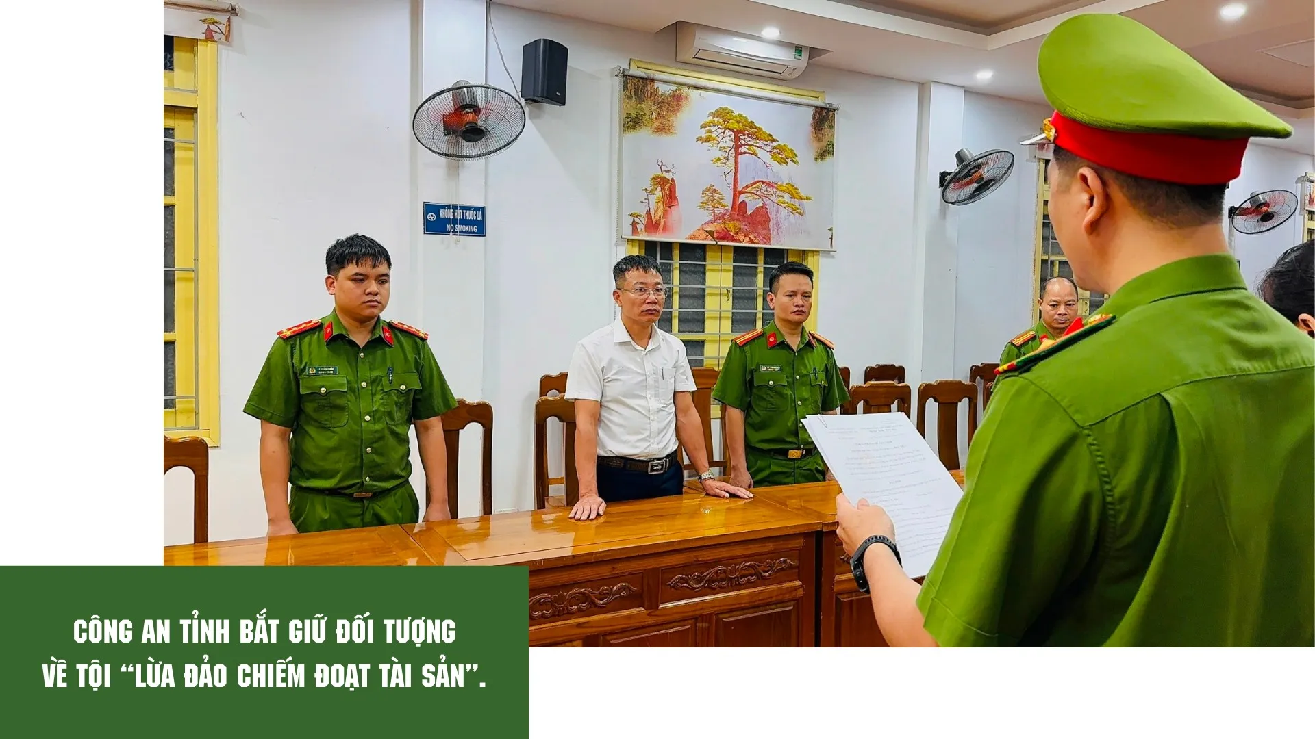 Bắt giữ đối tượng tội phạm về kinh tế