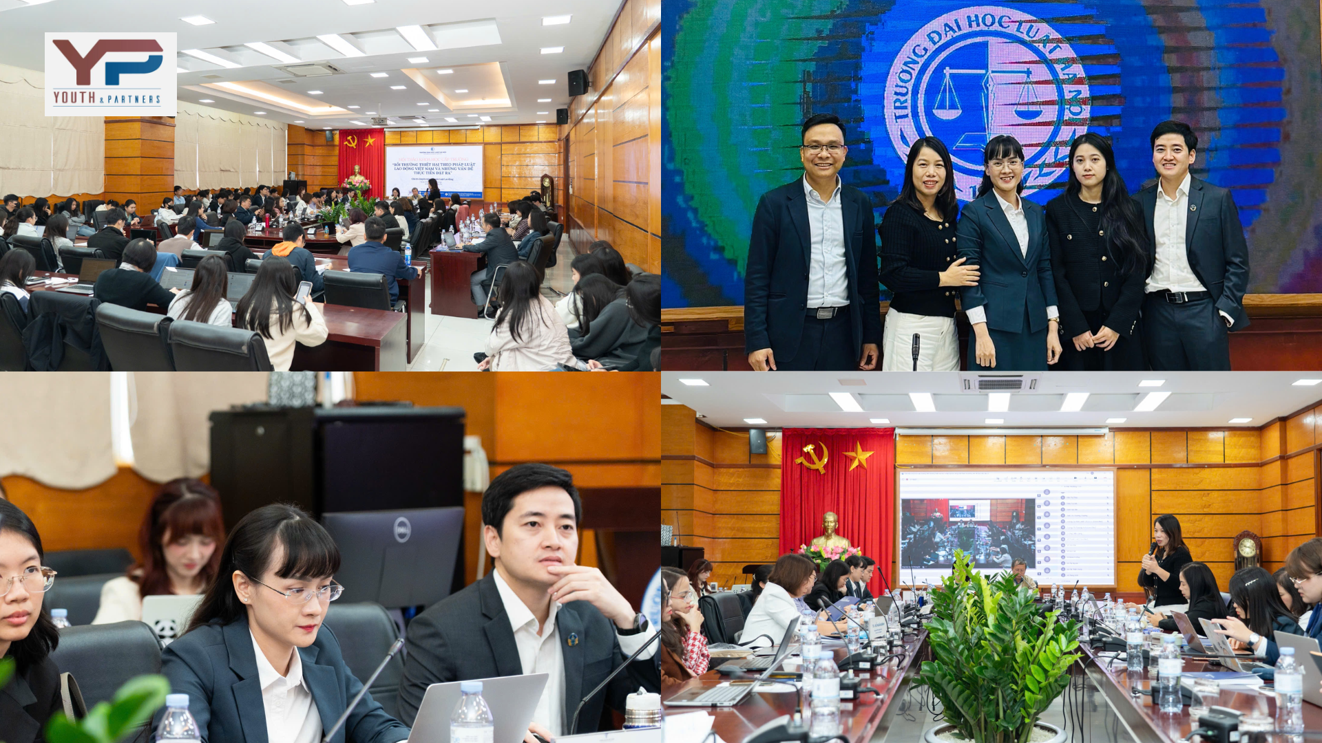 Buổi hội thảo khoa học cấp trường về Bồi thường thiệt hại theo pháp luật lao động Việt Nam và những vấn đề thực tiễn đặt ra thành công tốt đẹp