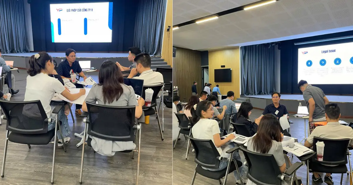 Các học viên thảo luận trong buổi đào tạo lao động Các học viên thảo luận trong buổi đào tạo lao động