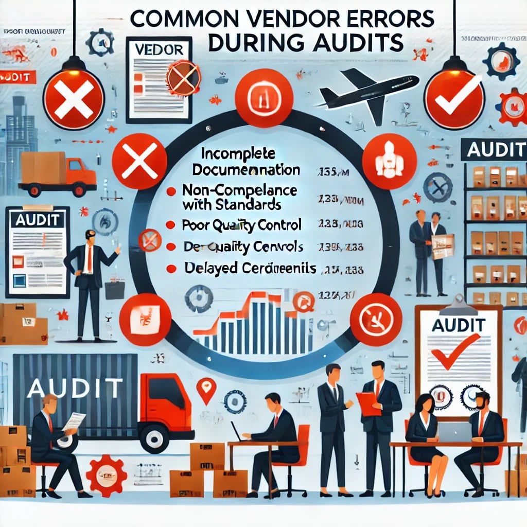Các lỗi Vendor thường gặp khi bị audit