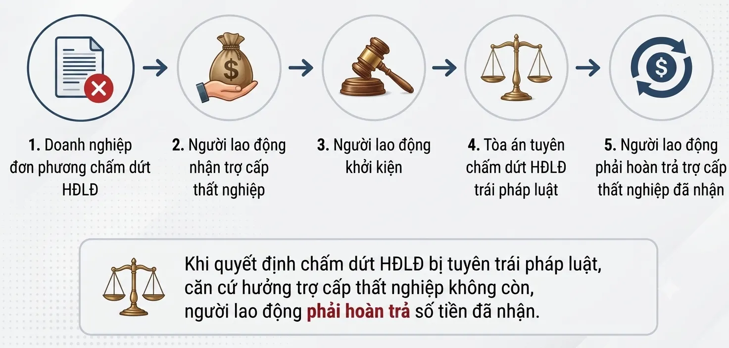 Căn cứ làm phát sinh quyền hưởng trợ cấp thất nghiệp Căn cứ làm phát sinh quyền hưởng trợ cấp thất nghiệp
