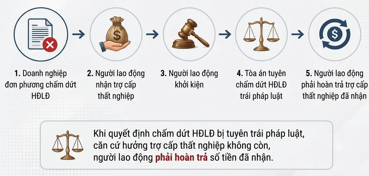 Căn cứ làm phát sinh quyền hưởng trợ cấp thất nghiệp Căn cứ làm phát sinh quyền hưởng trợ cấp thất nghiệp