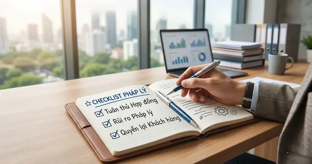 Checklist pháp lý trong dịch vụ tư vấn thường xuyên