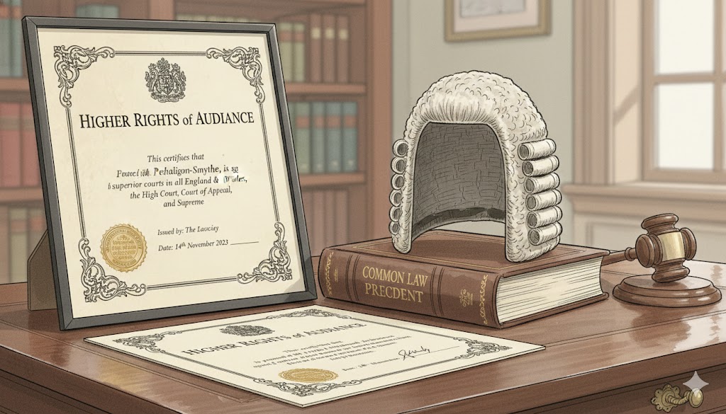 Chứng chỉ để Luật sư tư vấn có quyền tranh tụng trong hệ thống Common Law