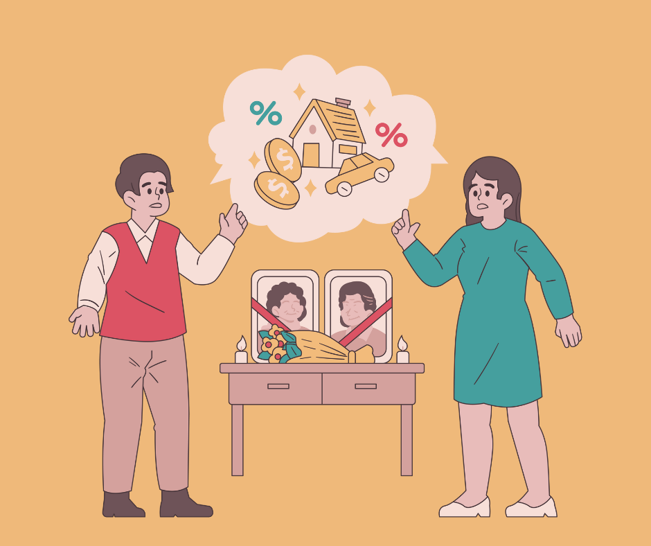 Con riêng của vợ có được hưởng thừa kế không?