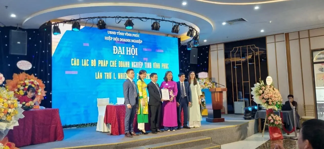 Đại Hội Câu lạc bộ Pháp chế Doanh nghiệp tỉnh Vĩnh Phúc Đại Hội Câu lạc bộ Pháp chế Doanh nghiệp tỉnh Vĩnh Phúc