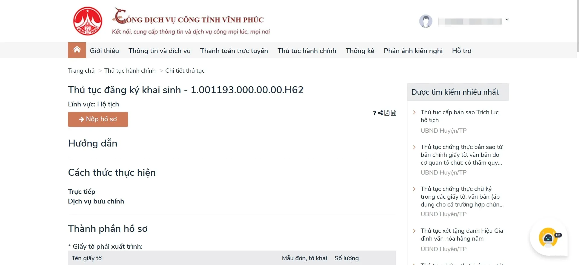 Đăng nhập tài khoản đăng ký khai sinh online Đăng nhập tài khoản đăng ký khai sinh online