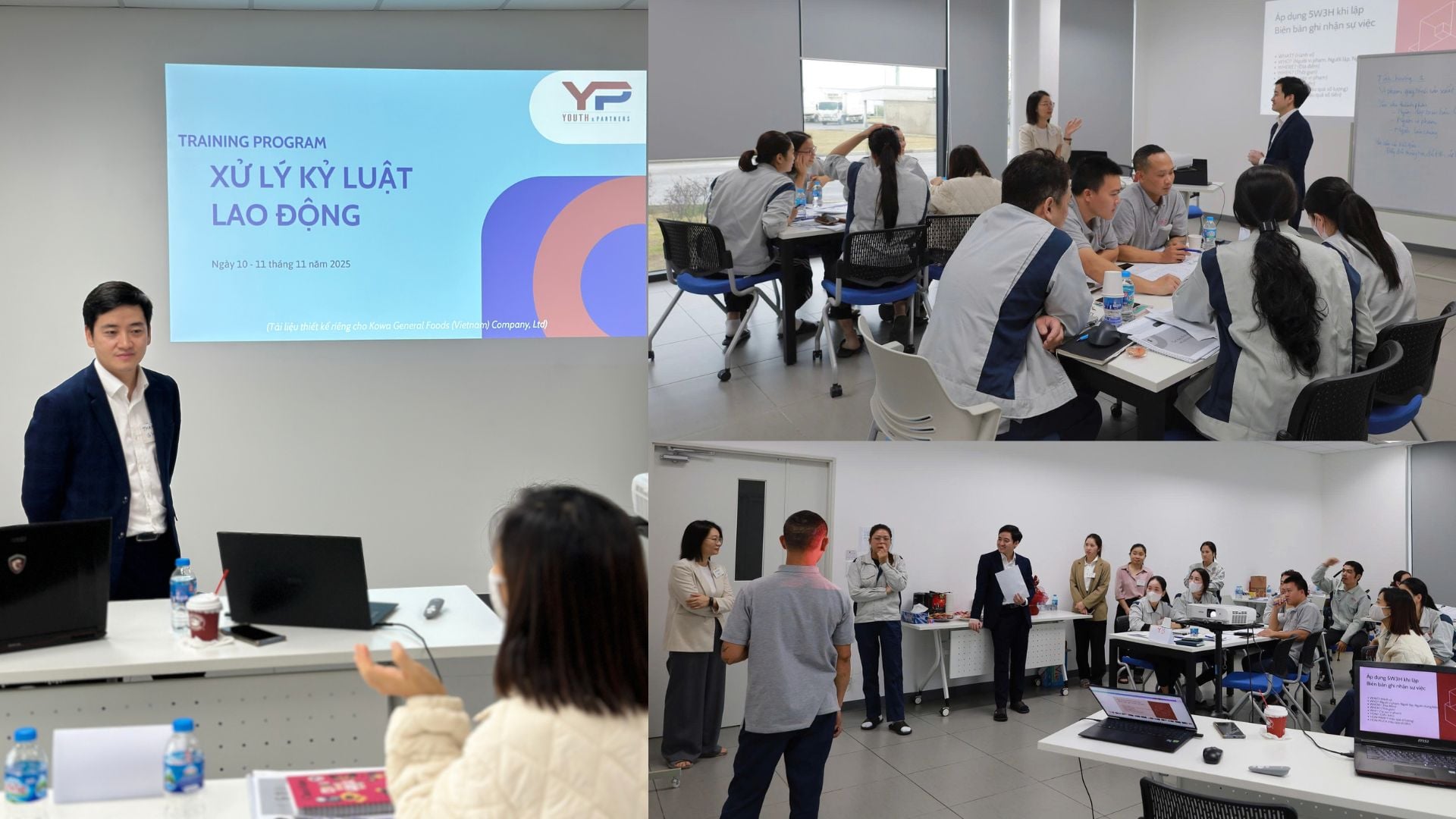 đào tạo chuyên sâu về xử lý kỷ luật lao động trực tiếp tại doanh nghiệp