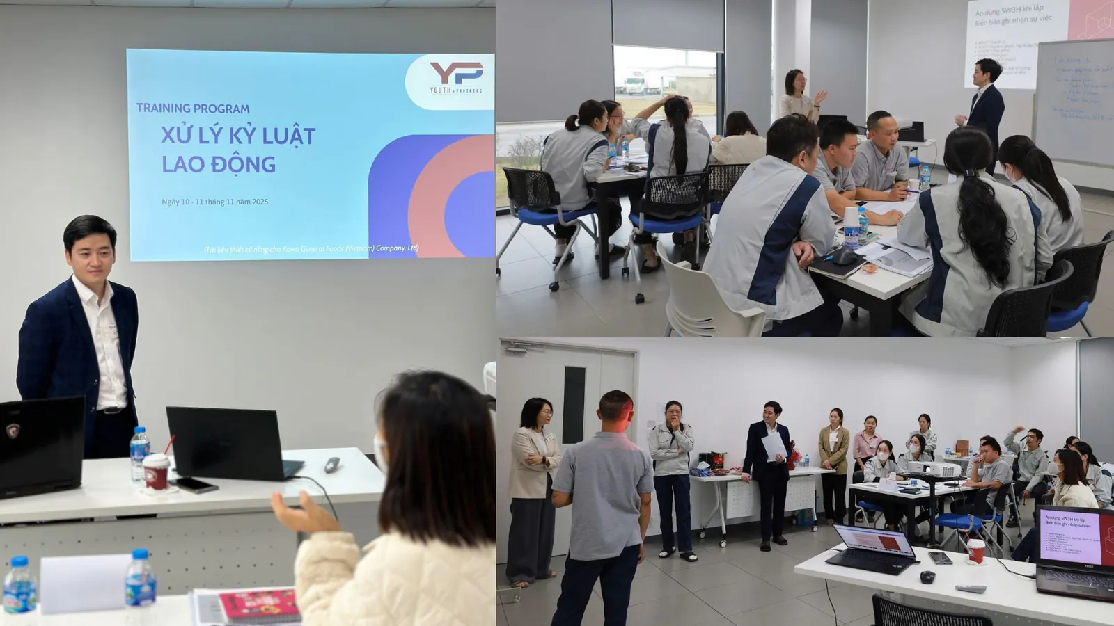 đào tạo chuyên sâu về xử lý kỷ luật lao động trực tiếp tại doanh nghiệp