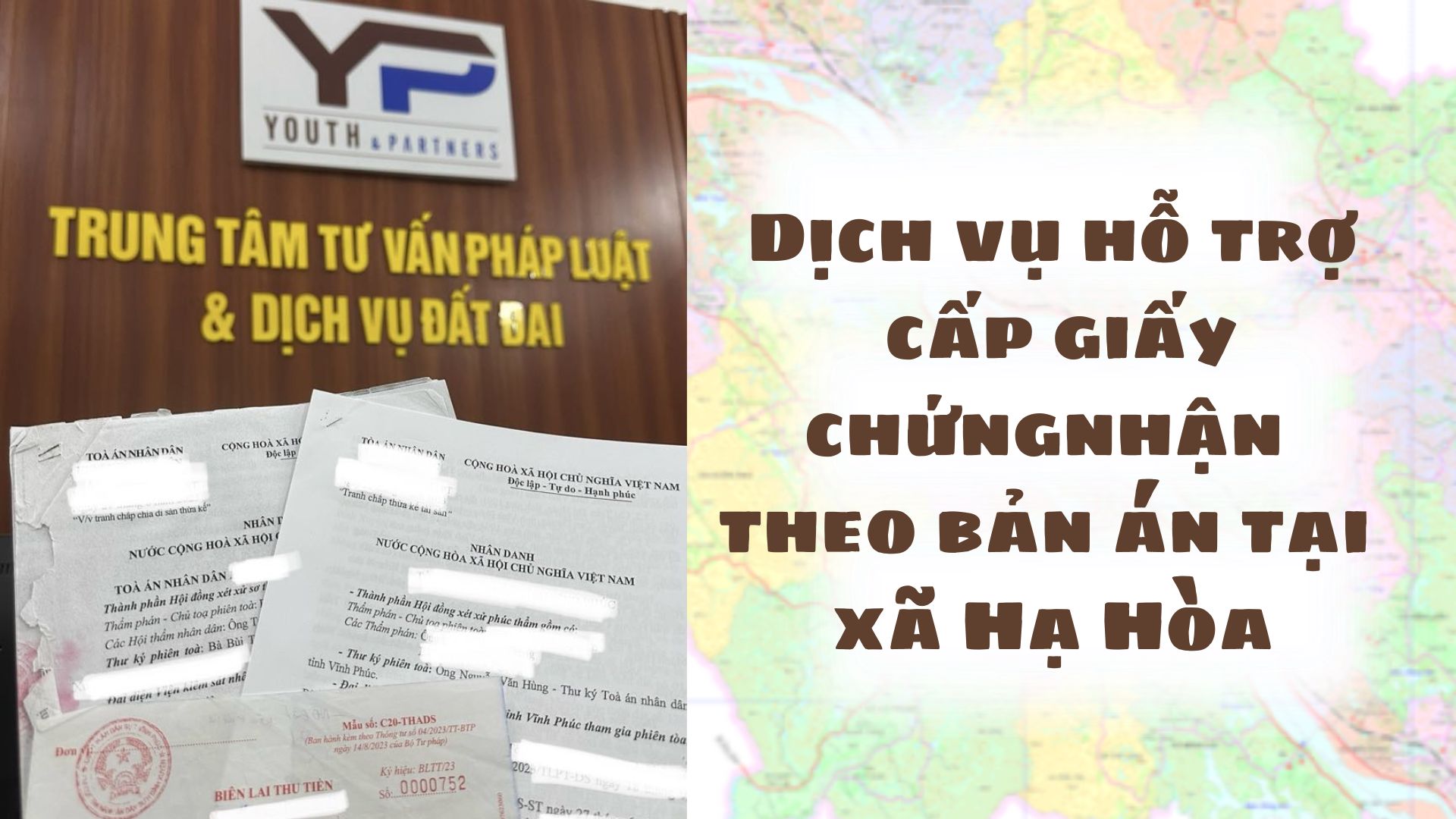 Dịch vụ hỗ trợ cấp giấy chứng nhận theo bản án tại xã Hạ Hòa