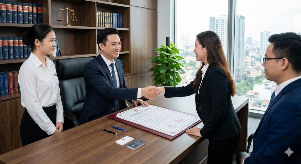 Dịch vụ luật sư doanh nghiệp ký hợp đồng dịch vụ pháp lý