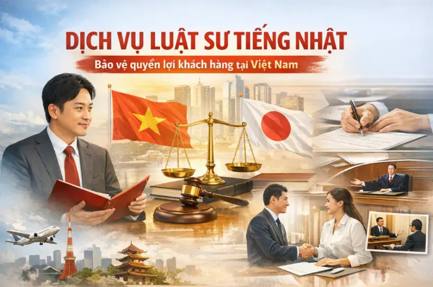 Dịch vụ luật sư tiếng Nhật tại YP Law Firm hỗ trợ tư vấn pháp lý, bảo vệ quyền lợi khách hàng Nhật Bản toàn diện, hiệu quả và phù hợp pháp luật Việt Nam.