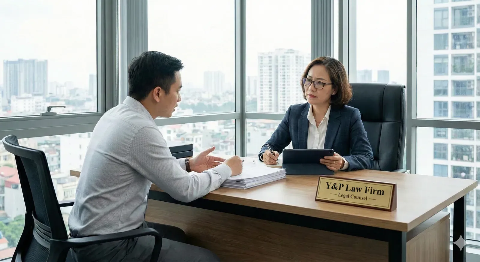 Dịch vụ pháp chế thuê ngoài tiếp nhận yêu cầu tư vấn