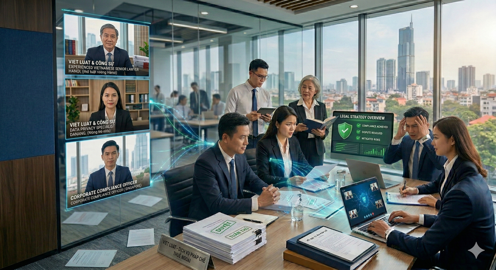 Dịch vụ pháp chế thuê ngoài tư vấn từ xa