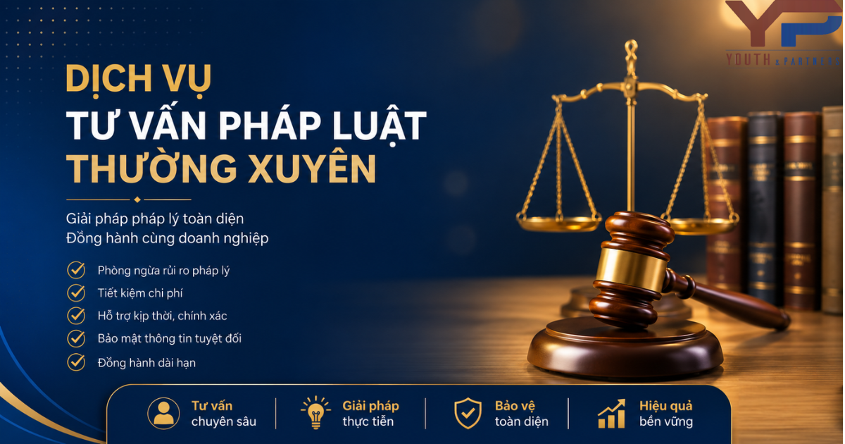 Dịch vụ tư vấn pháp luật thường xuyên giúp doanh nghiệp kiểm soát rủi ro, tối ưu vận hành và luôn có luật sư đồng hành trong mọi hoạt động kinh doanh.
