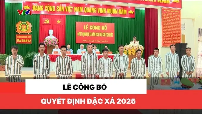 Điều kiện đặc xá năm 2025