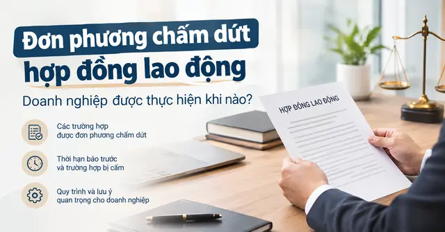 Đơn phương chấm dứt hợp đồng lao động khi nào đúng luật?