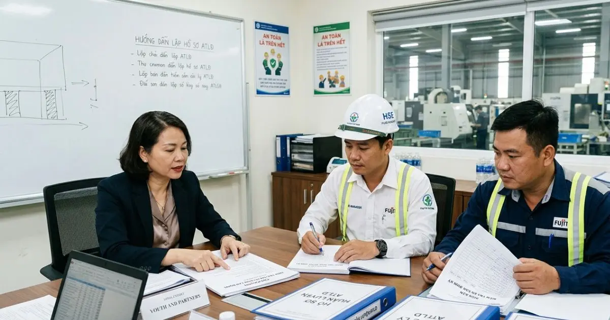 Hoàn thiện hồ sơ kiểm tra an toàn lao động trong nhà máy Hoàn thiện hồ sơ kiểm tra an toàn lao động trong nhà máy