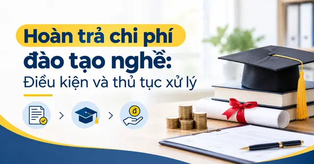 Hoàn trả chi phí đào tạo nghề: Điều kiện và thủ tục xử lý