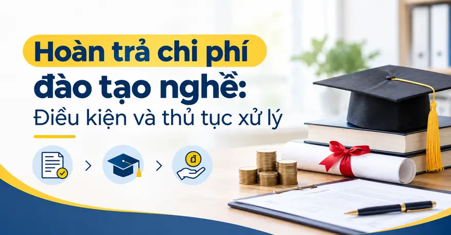 Tìm hiểu quy định pháp luật về hoàn trả chi phí đào tạo nghề theo Bộ luật Lao động 2019: khái niệm, các trường hợp phải bồi hoàn, điều kiện và trình tự xử lý.