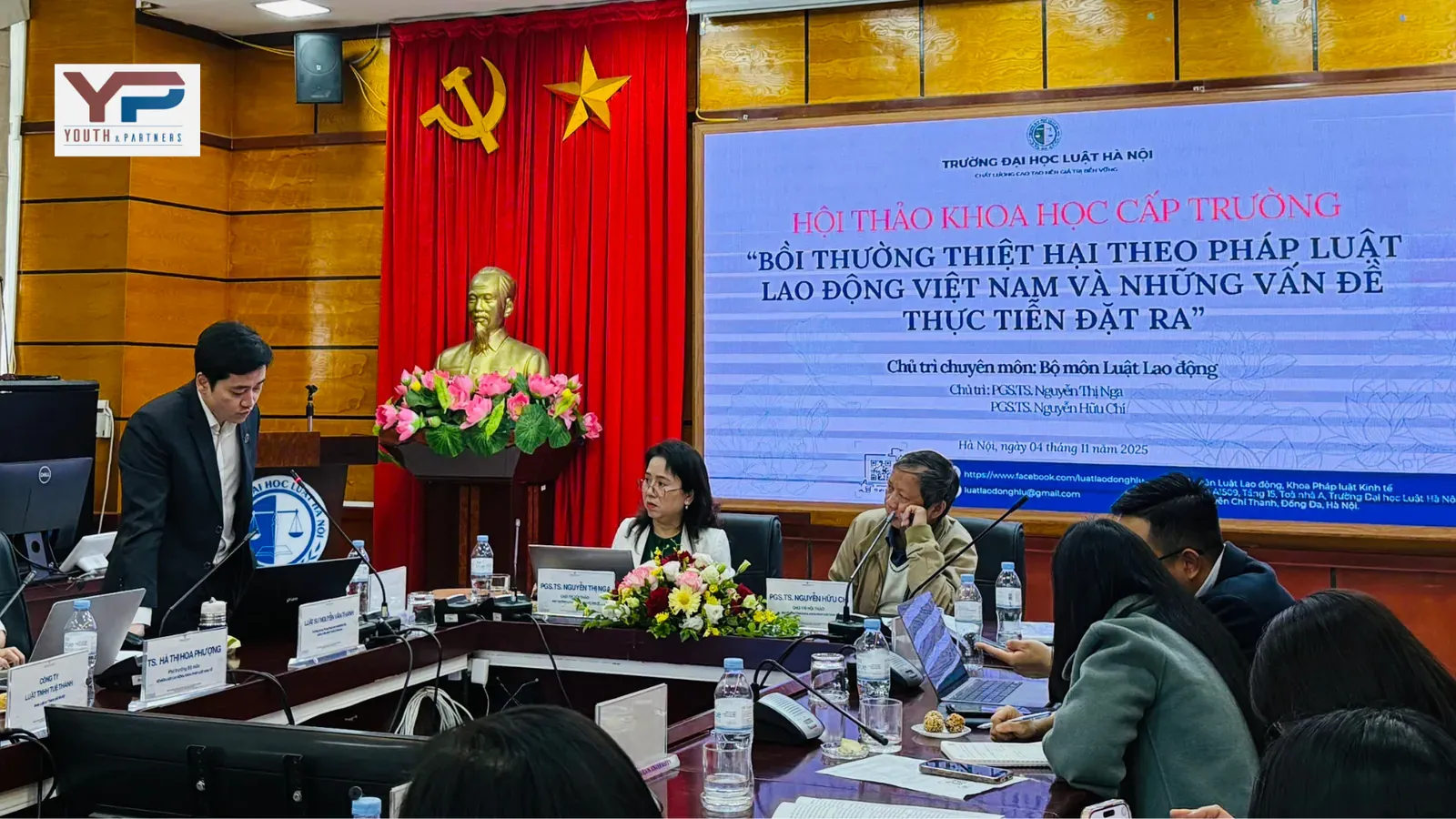 Hội thảo khoa học cấp trường về Bồi thường thiệt hại theo pháp luật lao động Việt Nam và những vấn đề thực tiễn đặt ra Hội thảo khoa học cấp trường về Bồi thường thiệt hại theo pháp luật lao động Việt Nam và những vấn đề thực tiễn đặt ra