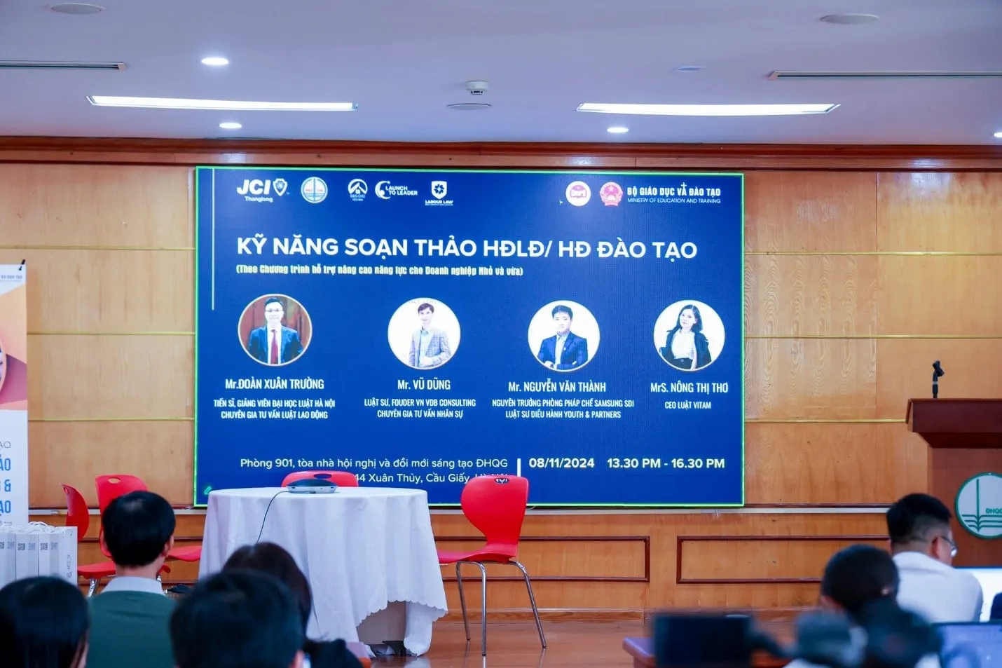 Hội thảo pháp lý về kỹ năng soạn thảo hợp đồng lao động Hội thảo pháp lý về kỹ năng soạn thảo hợp đồng lao động