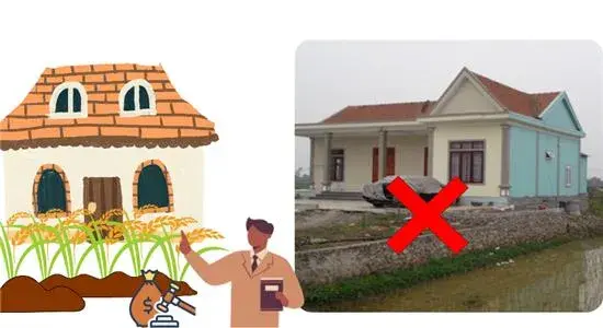 Xây nhà trái phép trên đất nông nghiệp bị xử lý như thế nào?