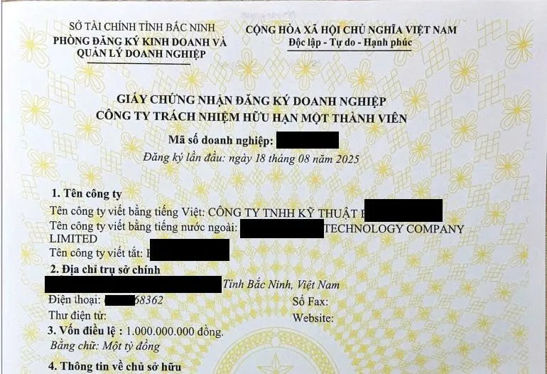 kết quả dịch vụ đăng ký doanh nghiệp tại phường Vân Hà kết quả dịch vụ đăng ký doanh nghiệp tại phường Vân Hà