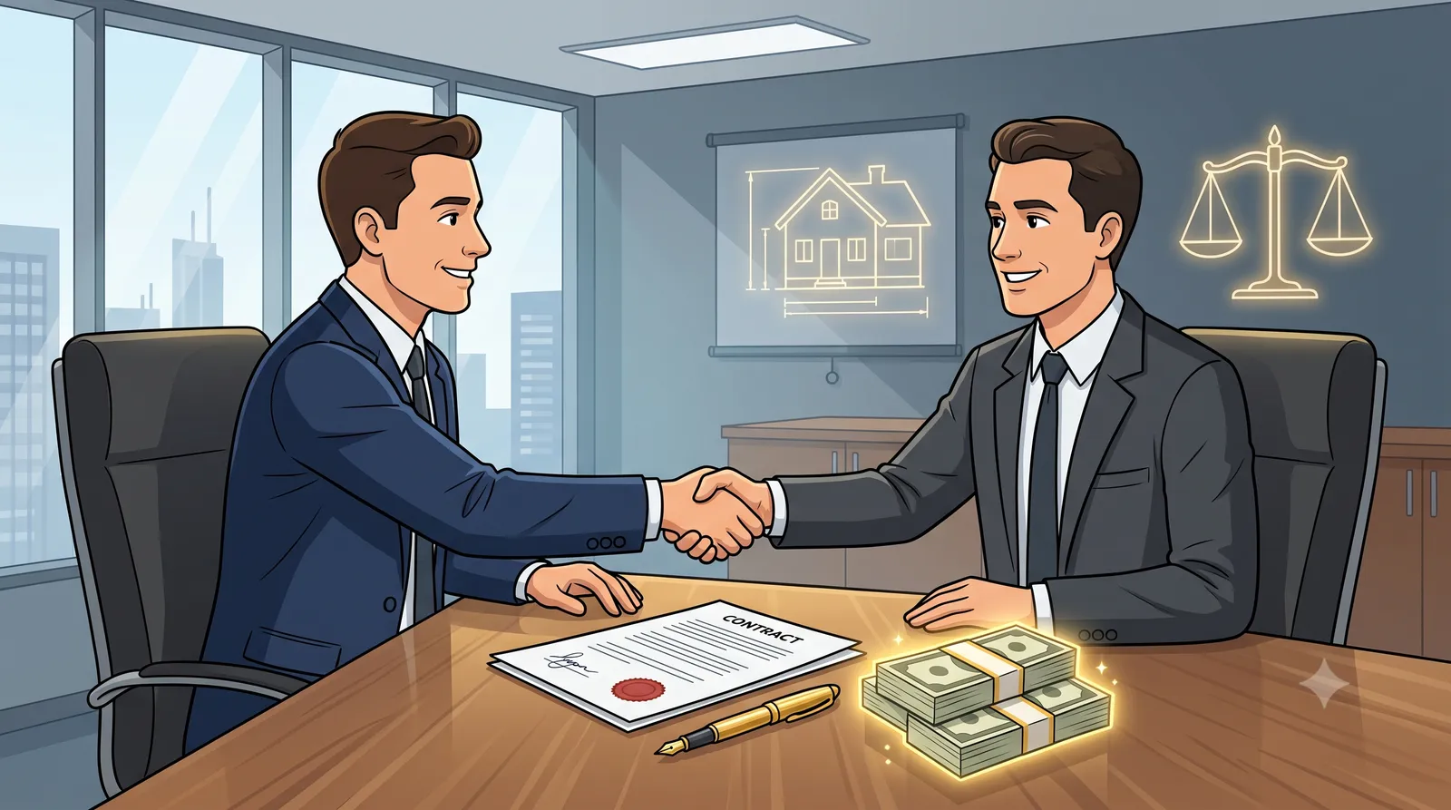 Ký kết Hợp đồng dịch vụ pháp lý về tranh chấp vay tài sản
