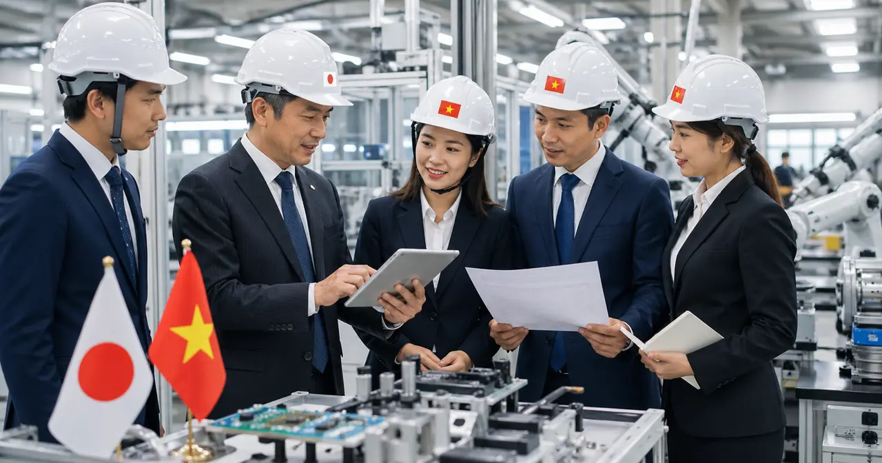 Lao động trong doanh nghiệp Nhật Bản đầu tư vào Việt Nam Lao động trong doanh nghiệp Nhật Bản đầu tư vào Việt Nam