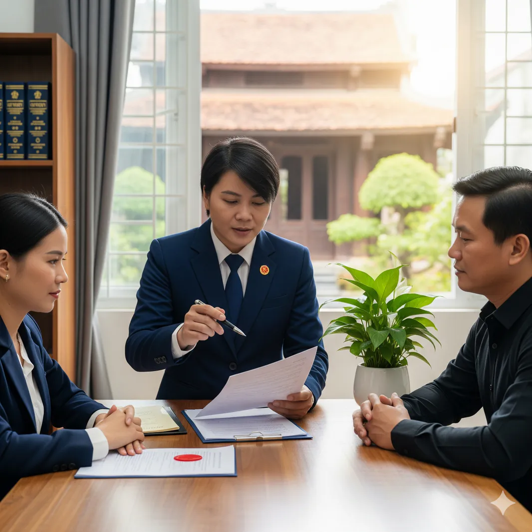 Lập vi bằng trong quá trình mua bán nhà đất đang thế chấp