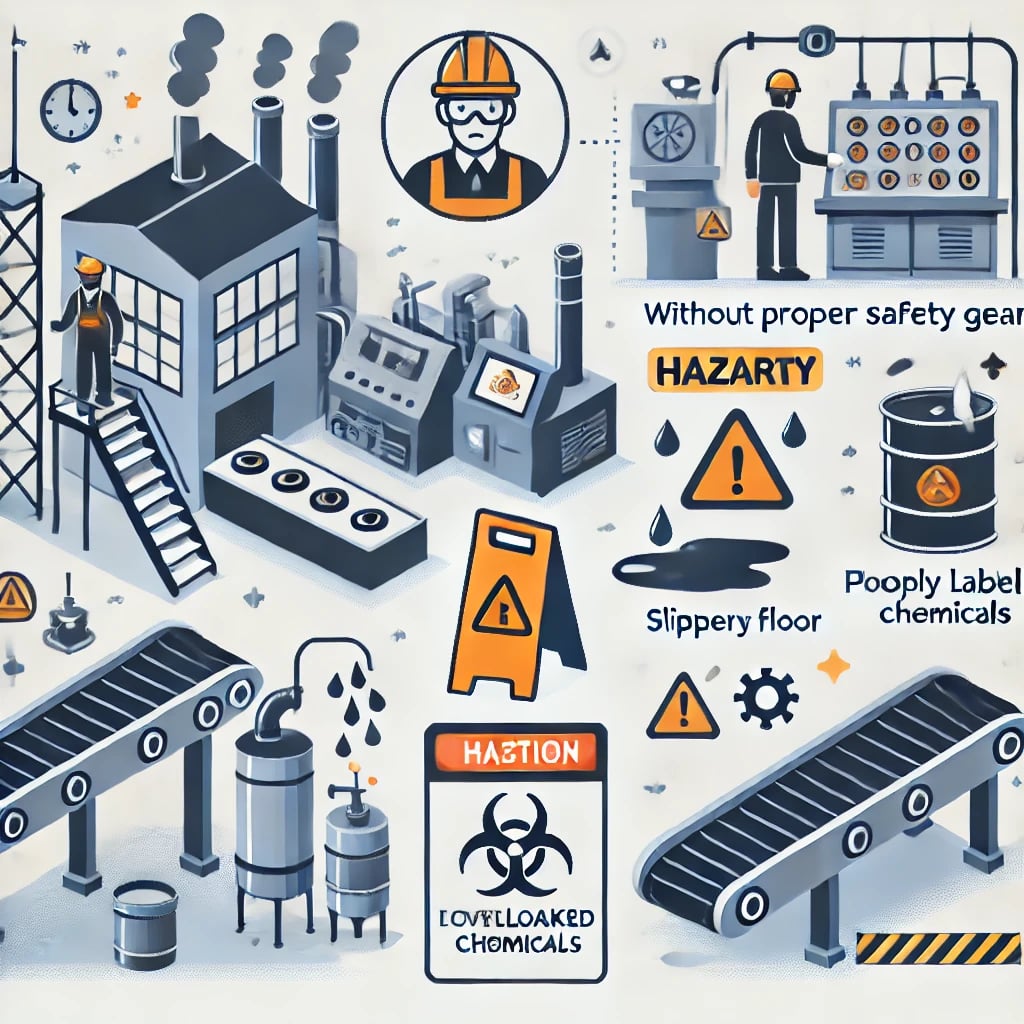 Lỗi Liên Quan Đến Quy Trình Sản Xuất và An Toàn Lao Động