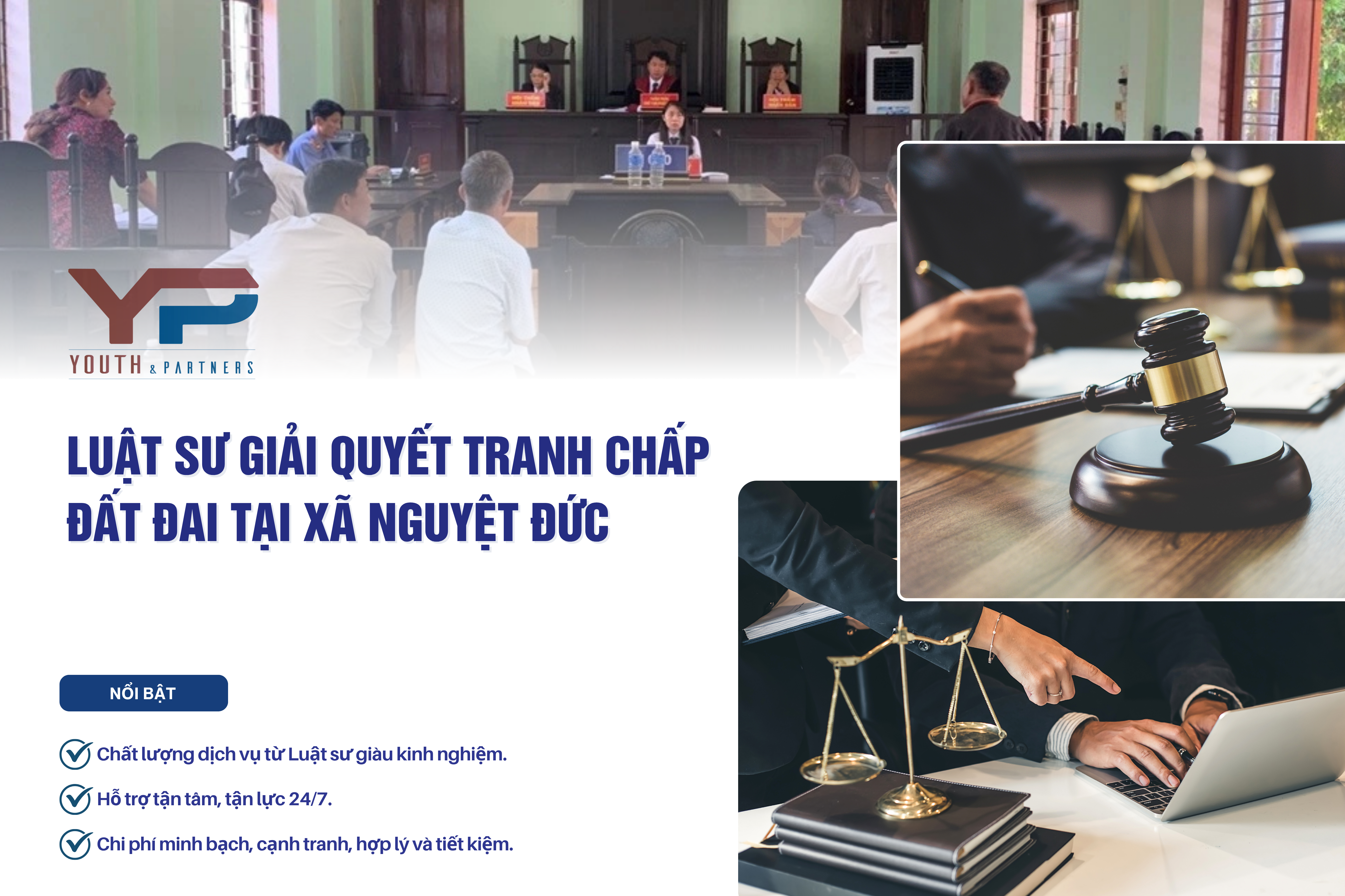 Luật sư giải quyết tranh chấp đất đai tại xã Nguyệt Đức