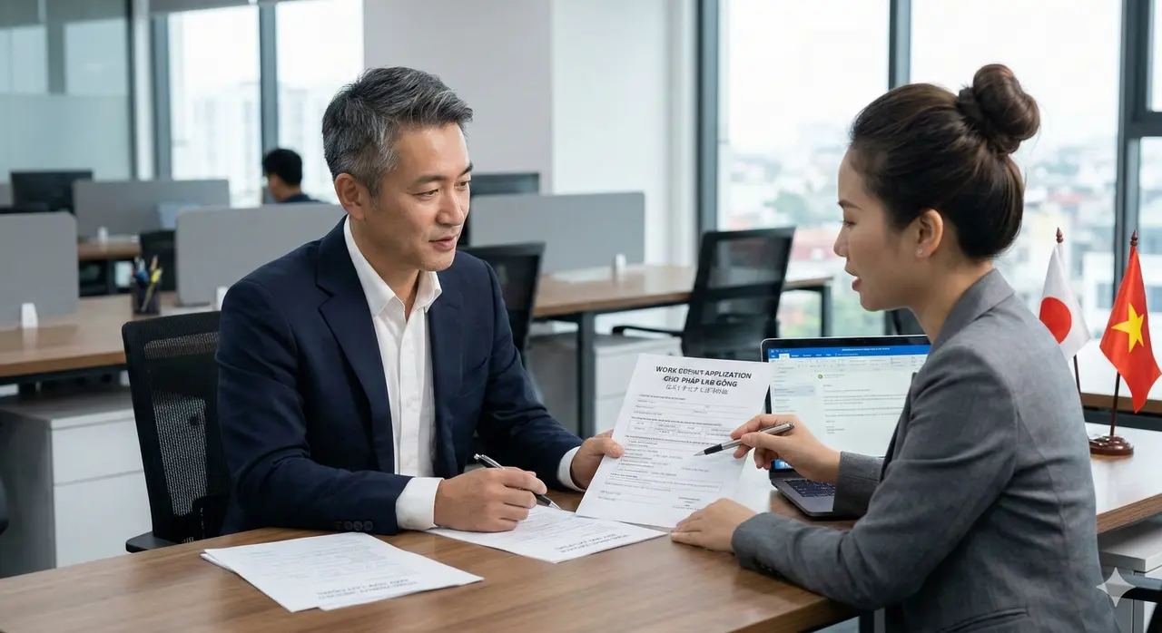 Luật sư sẽ rà soát hồ sơ ngay từ đầu khi xin cấp giấy phép lao động cho người Nhật Luật sư sẽ rà soát hồ sơ ngay từ đầu khi xin cấp giấy phép lao động cho người Nhật