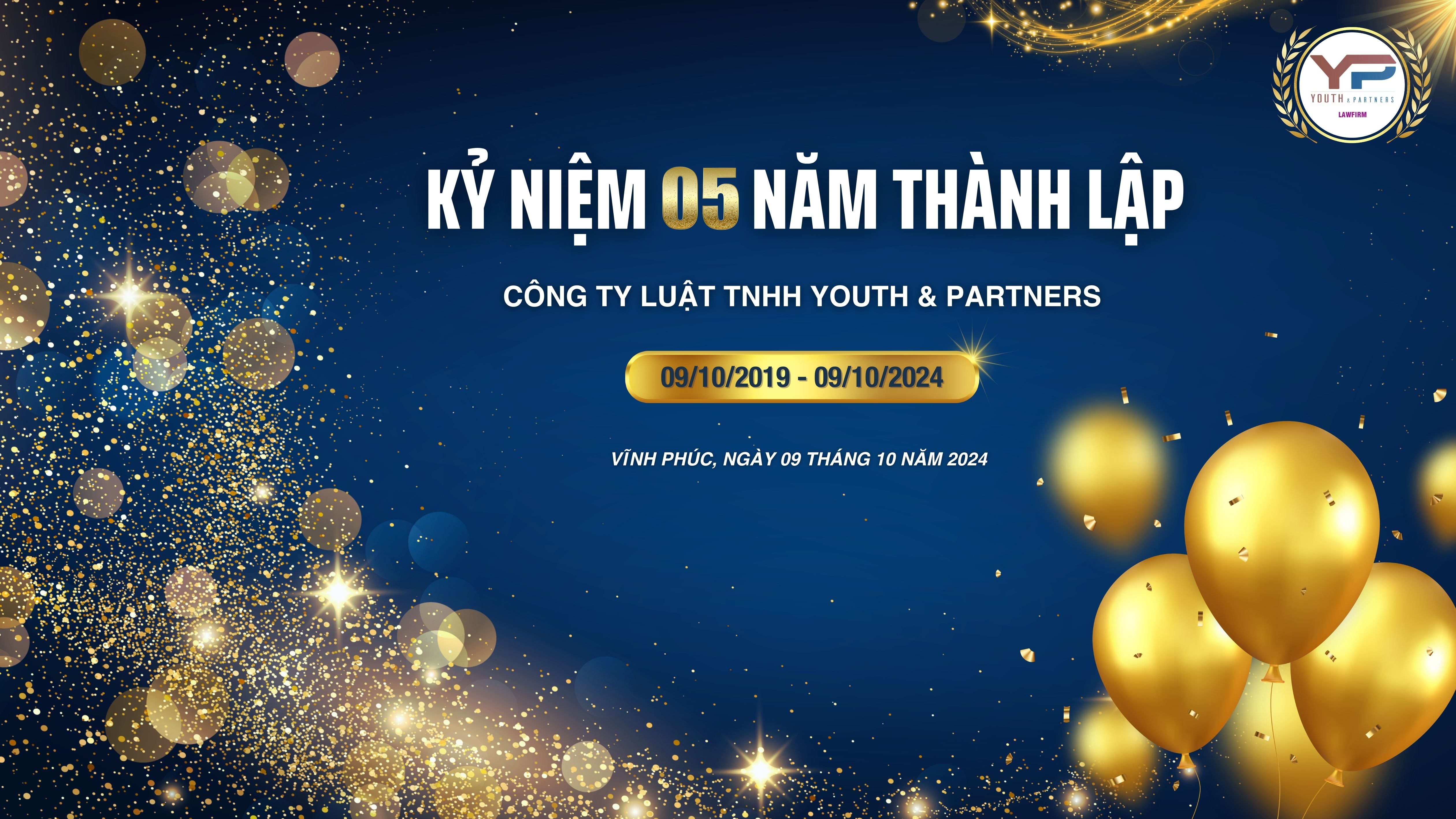 Kỷ niệm 5 năm thành lập Công ty Luật TNHH Youth & Partners