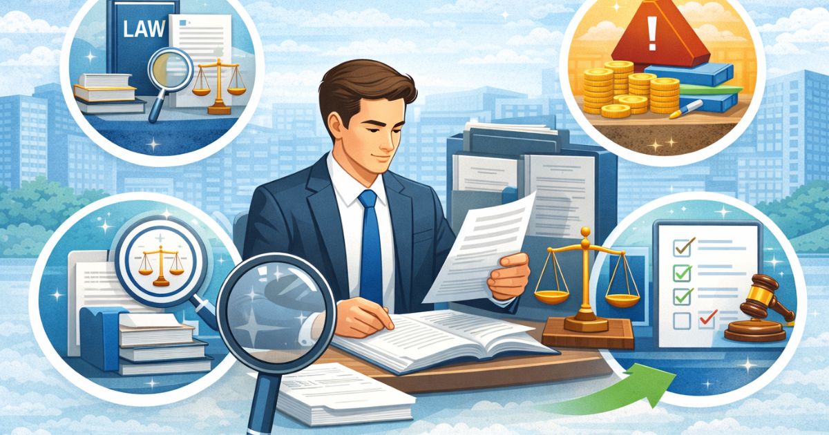 Nghiên cứu và đánh giá hồ sơ trong quy trình tư vấn pháp luật thường xuyên