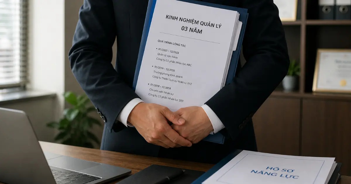 Người đại diện doanh nghiệp cho thuê lại lao động được yêu cầu bắt buộc 3 năm kinh nghiệm Người đại diện doanh nghiệp cho thuê lại lao động được yêu cầu bắt buộc 3 năm kinh nghiệm