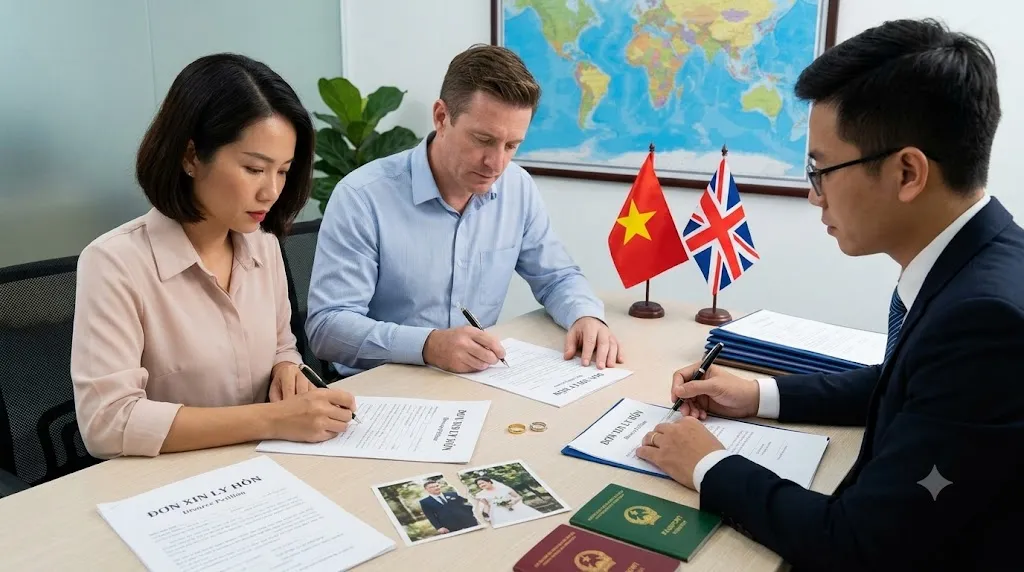 Nhận diện ly hôn có yếu tố nước ngoài Nhận diện ly hôn có yếu tố nước ngoài