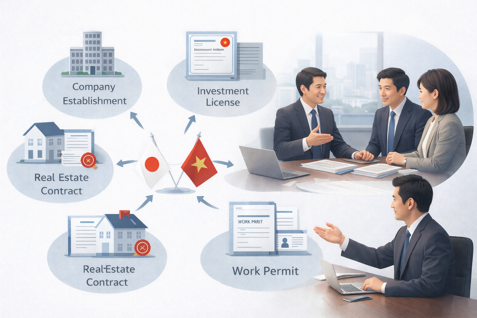 Phạm vi dịch vụ luật sư tiếng Nhật hỗ trợ thủ tục pháp lý tại YP Law Firm