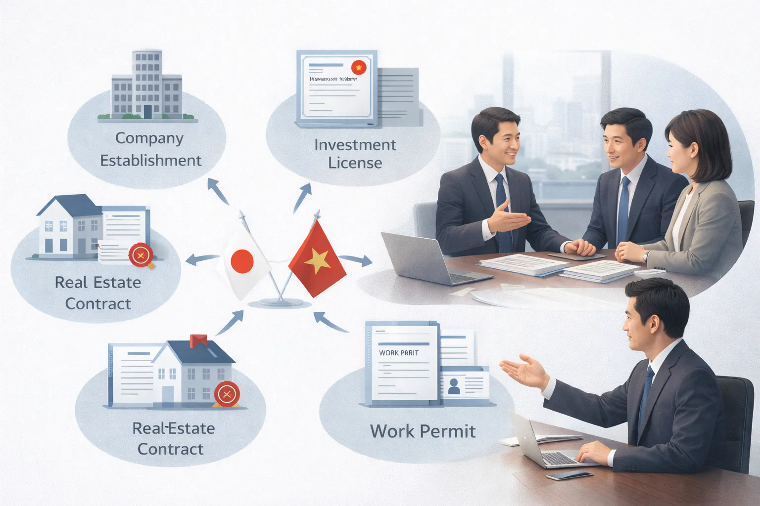 Phạm vi dịch vụ luật sư tiếng Nhật hỗ trợ thủ tục pháp lý tại YP Law Firm