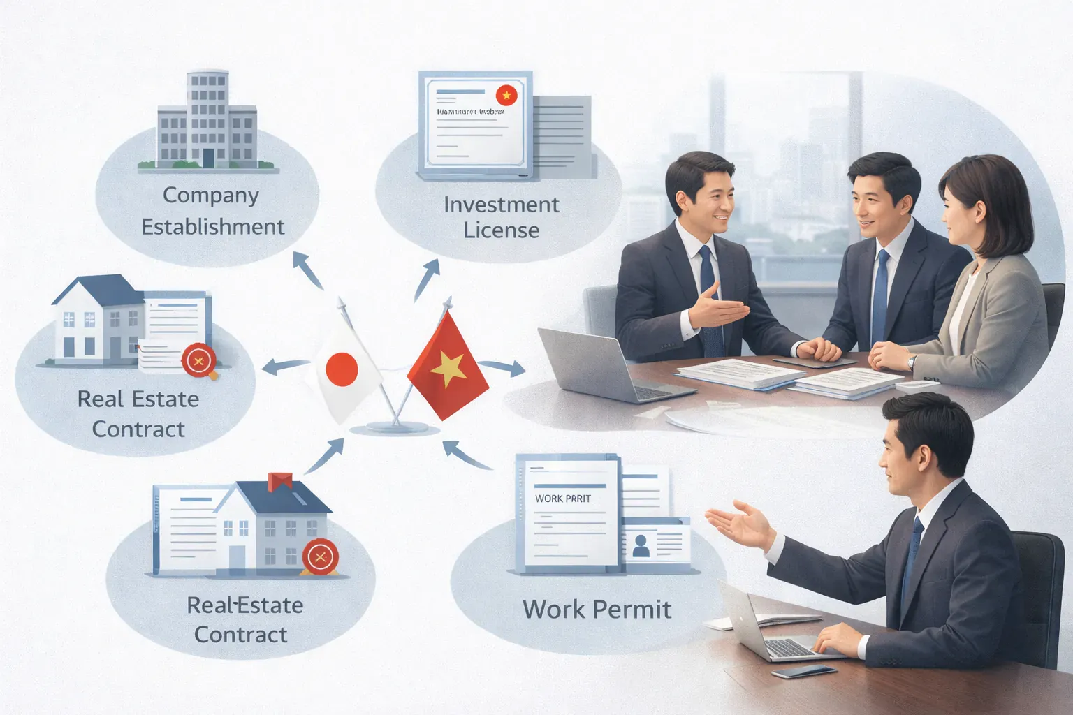 Phạm vi dịch vụ luật sư tiếng Nhật hỗ trợ thủ tục pháp lý tại YP Law Firm