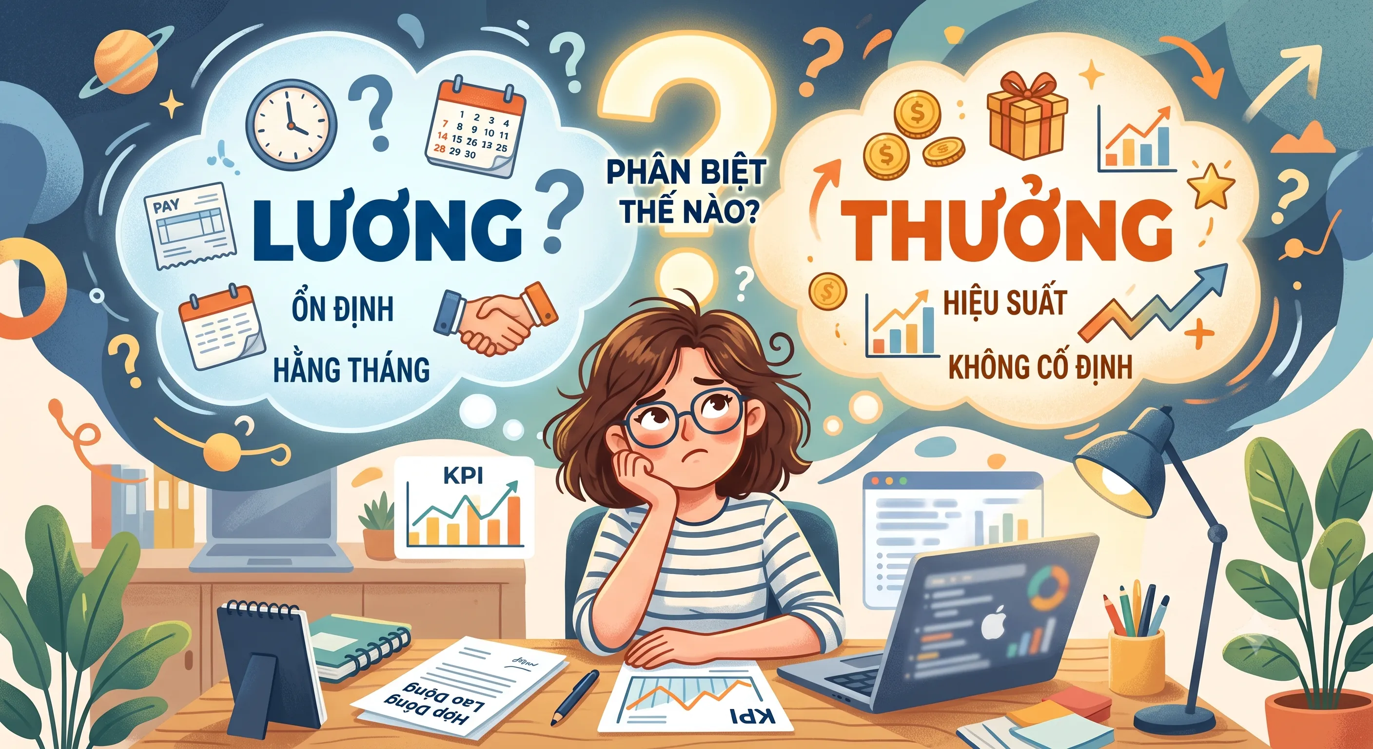 Phân biệt lương hiệu suất và thưởng hiệu suất khi xây dựng quy chế lương thưởng