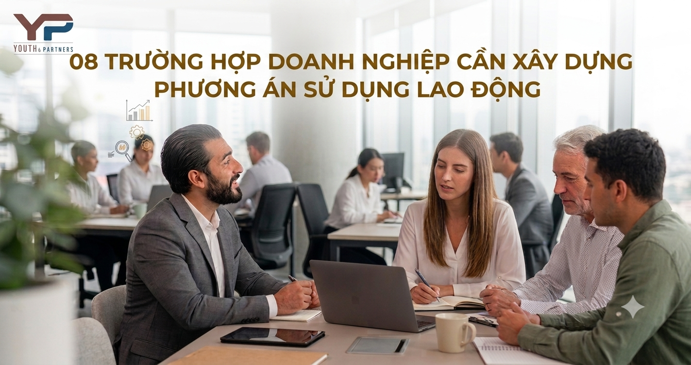08 trường hợp Doanh nghiệp cần xây dựng phương án sử dụng lao động