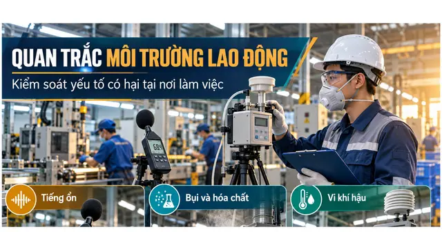 Quan trắc môi trường lao động có bắt buộc? Quy định mới 2026 