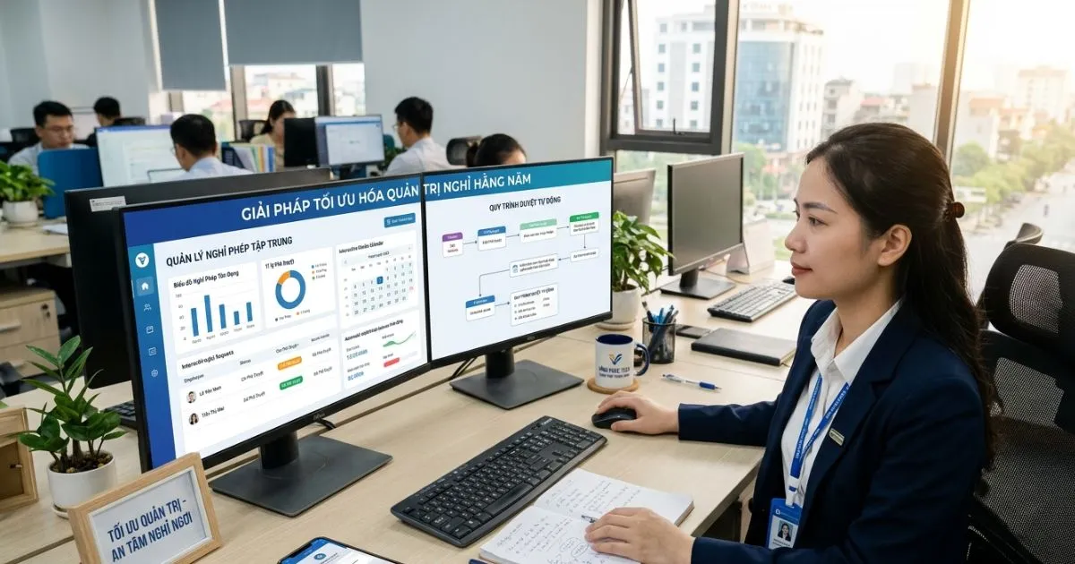 Quản trị tối ưu hóa nghỉ hàng năm để thanh toán tiền cho ngày phép chưa nghỉ 