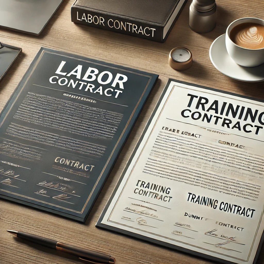 Quy định của pháp luật về Hợp đồng lao động và Hợp đồng đào tạo